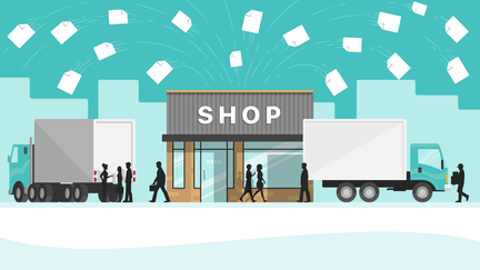 shop illustration