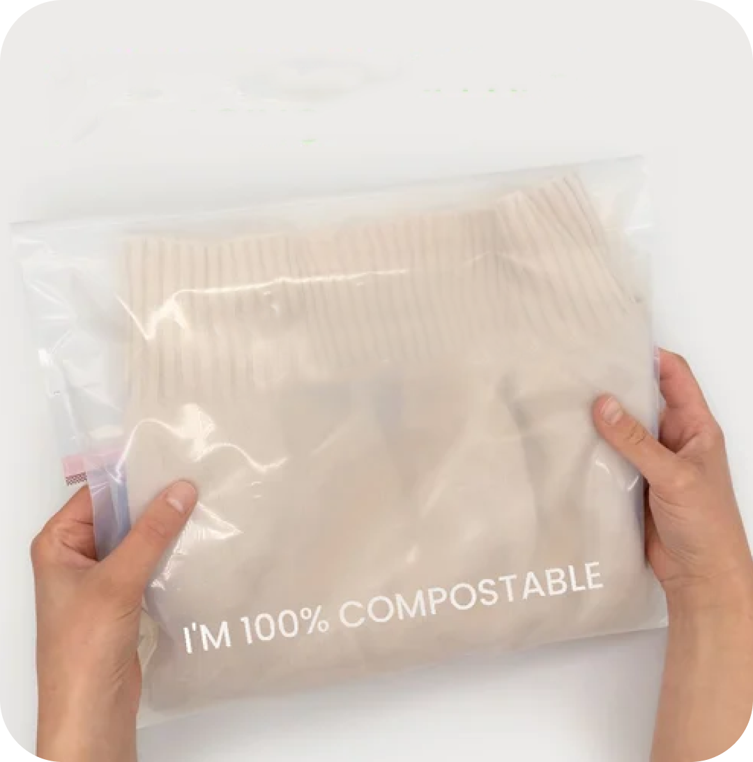 Premium 100% Compostable Garment Bags